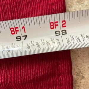 Red Long Table Cloth 98x57 inches